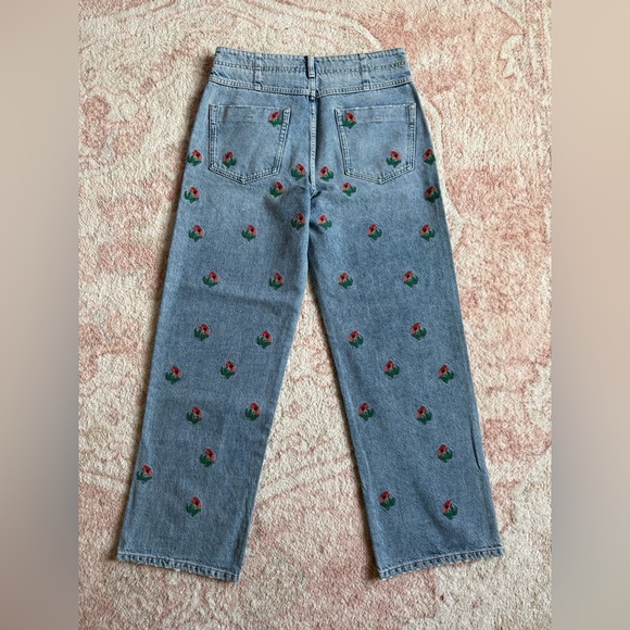 EMBROIDERED PILCRO WOMENS DENIM - Picture 2 of 6